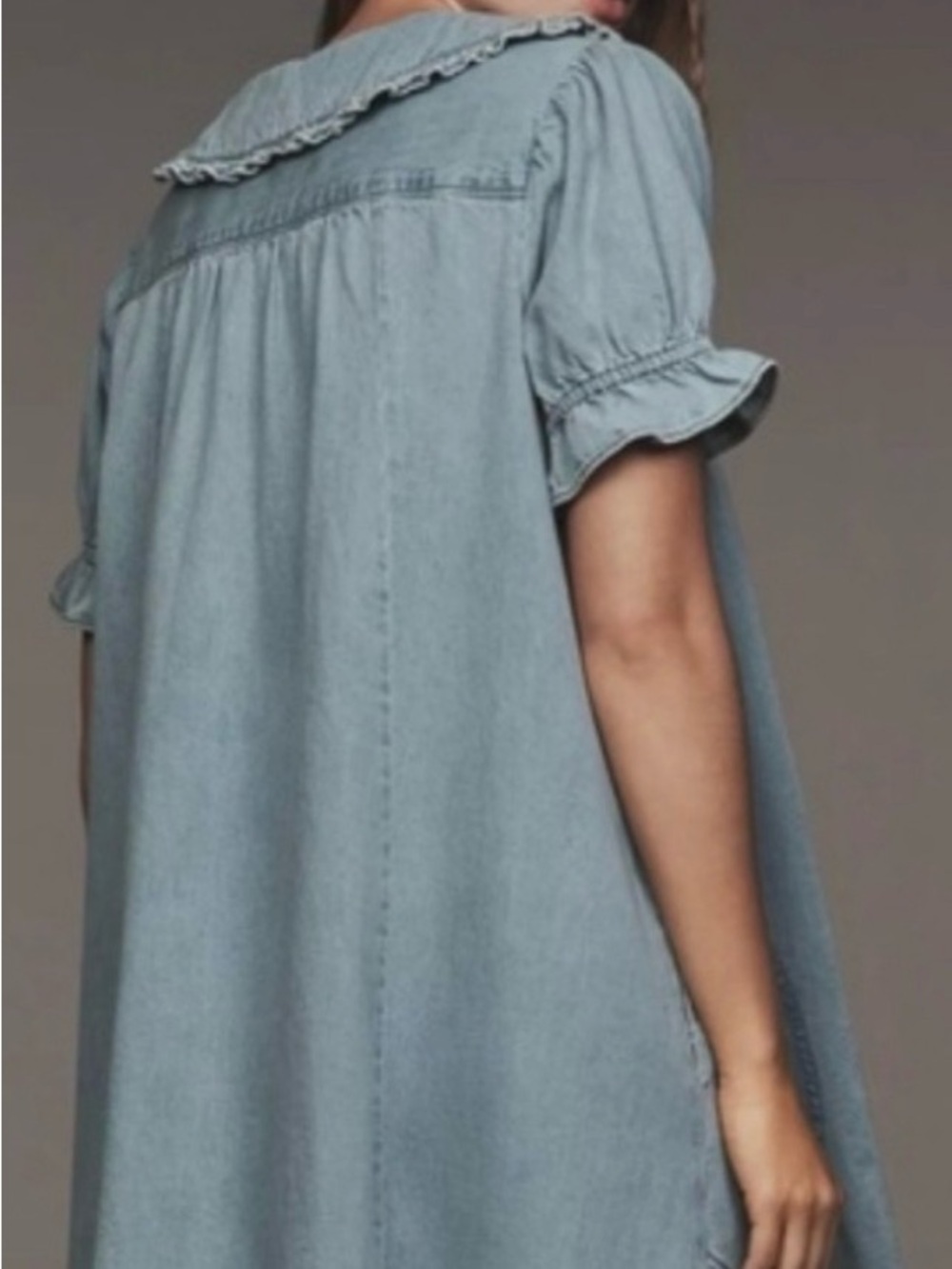 Pilcro Denim Dress from Anthropologie Size S - Picture 3 of 8
